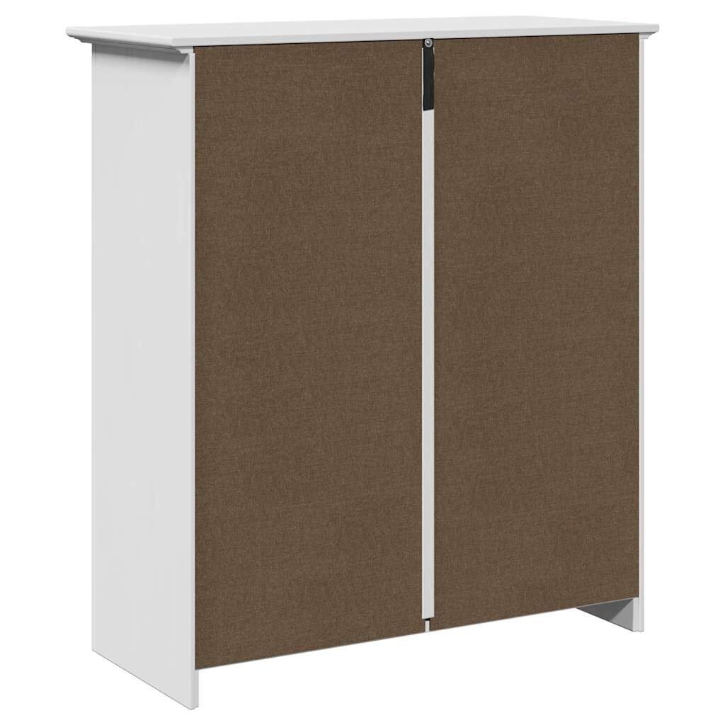 vidaXL Ντουλάπι διαδρόμου "BODO" Λευκό 80x35x90 cm