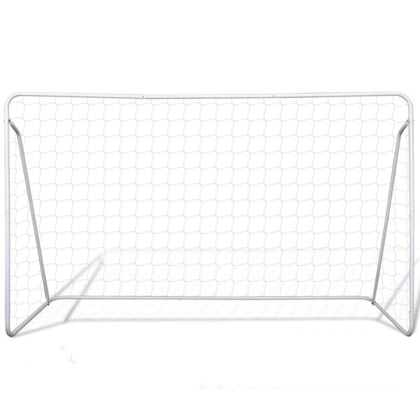 vidaXL Τέρματα Ποδοσφαίρου 2 τεμ. 240 x 90 x 150 εκ. Ατσάλινα