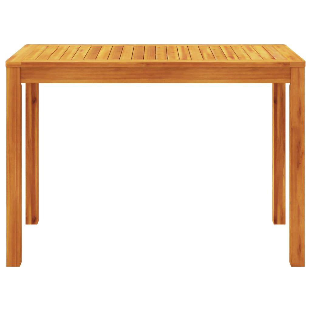 vidaXL Τραπεζαρία Κήπου 110x55x75 εκ. Μασίφ Ξύλο Ακακίας
