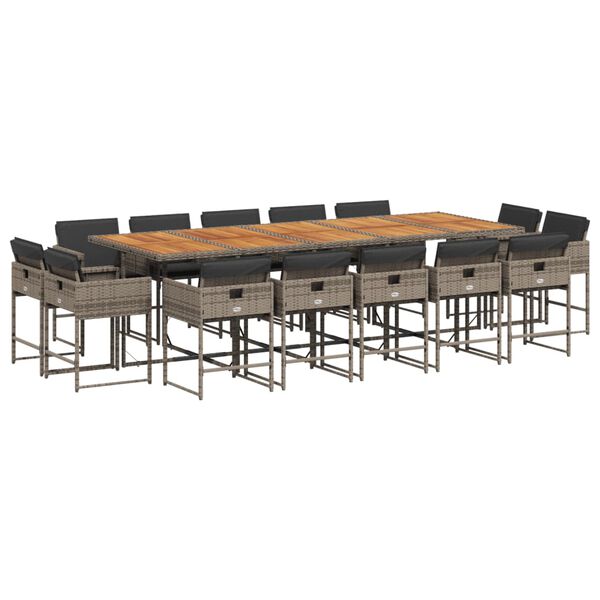 vidaXL &Sigma;&epsilon;&tau; &Tau;&rho;&alpha;&pi;&epsilon;&zeta;&alpha;&rho;ί&alpha;&sigmaf; &Kappa;ή&pi;&omicron;&upsilon; 15 &tau;&epsilon;&mu;. &Gamma;&kappa;&rho;&iota; &Sigma;&upsilon;&nu;&theta;&epsilon;&tau;&iota;&kappa;ό &Rho;&alpha;&tau;ά&nu; &mu;&epsilon; &Mu;&alpha;&xi;&iota;&lambda;ά&rho;&iota;&alpha;