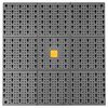 vidaXL Πλάτη Εργαλείων με 50 Γάντζους 500 x 1000 χιλ. Πολυπροπυλένιο