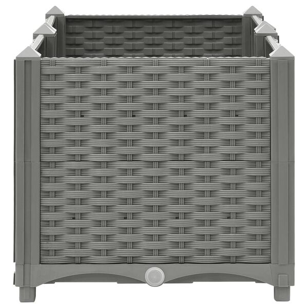 vidaXL Ζαρντινιέρα 80 x 40 x 38 εκ. από Πολυπροπυλένιο
