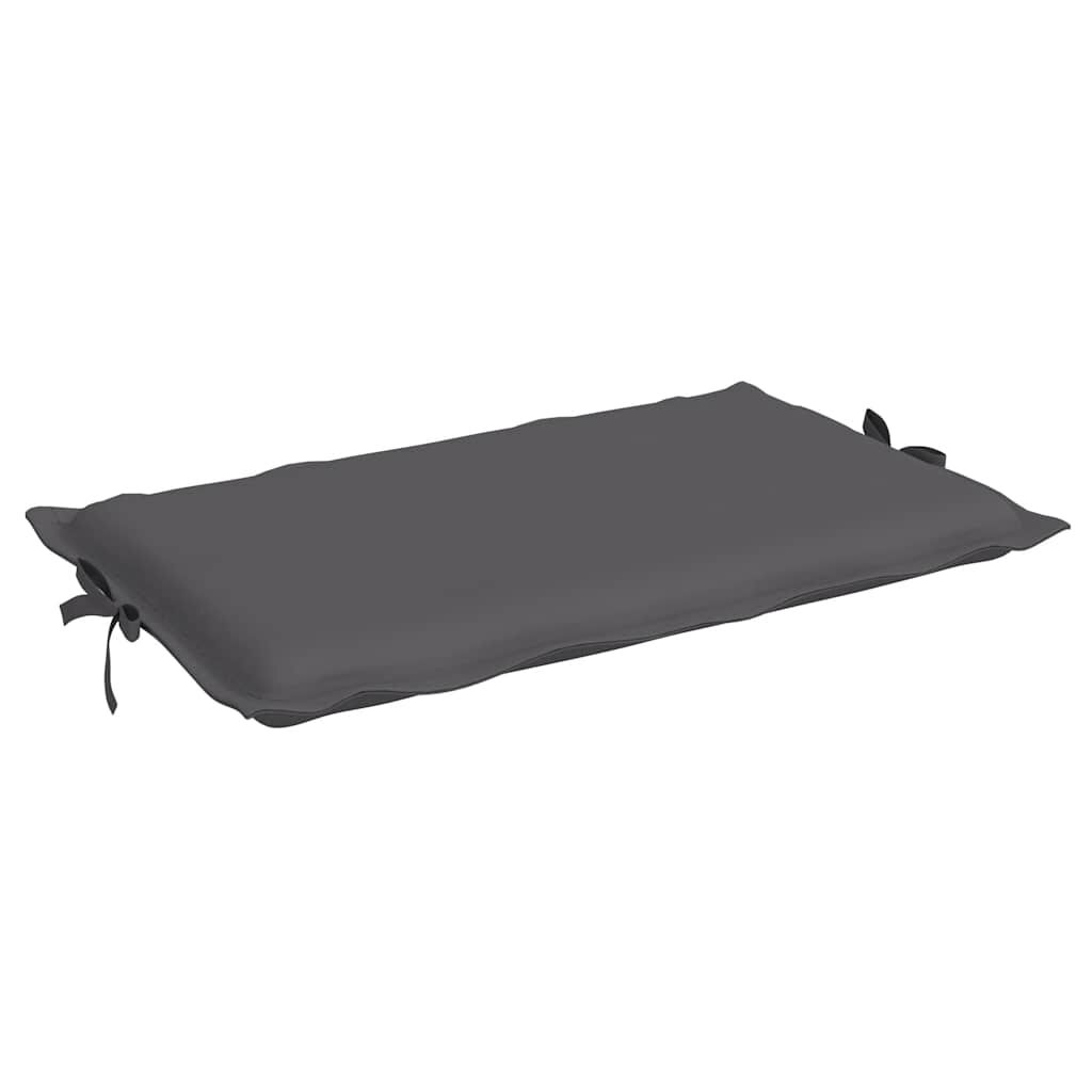 vidaXL Μαξιλάρι Ξαπλώστρας Ανθρακί 186x58x4εκ. από Ύφασμα Oxford
