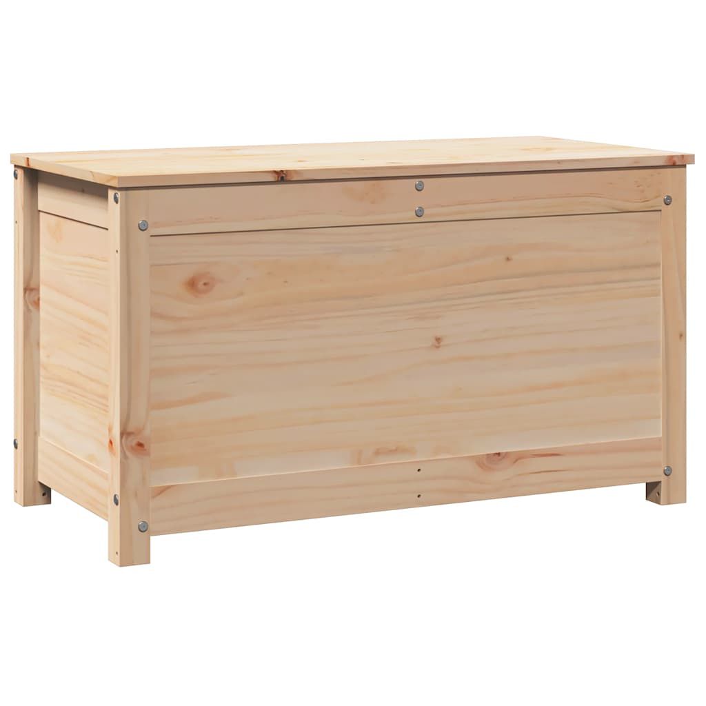 vidaXL Κουτί Αποθήκευσης 80 x 40 x 45,5 εκ από Μασίφ Ξύλο Πεύκου
