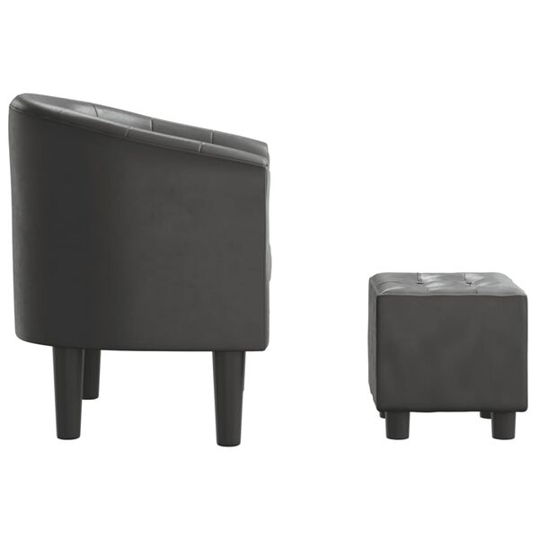 vidaXL &Pi;&omicron;&lambda;&upsilon;&theta;&rho;ό&nu;&alpha; &Mu;&pi;ά&rho;&epsilon;&lambda; &mu;&epsilon; &Upsilon;&pi;&omicron;&pi;ό&delta;&iota;&omicron; &Gamma;&kappa;&rho;&iota; &alpha;&pi;ό &Sigma;&upsilon;&nu;&theta;&epsilon;&tau;&iota;&kappa;ό &Delta;έ&rho;&mu;&alpha;