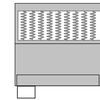 vidaXL Κρεβάτι Boxspring Σκούρο Γκρι 80 x 200 εκ. Υφασμάτινο