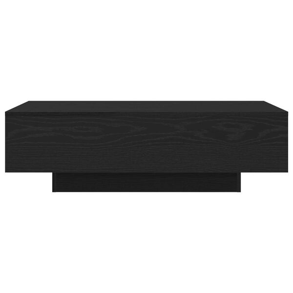 vidaXL Τραπεζάκι Σαλονιού Μαύρη δρυς 100 x 49.5 x 31 cm
