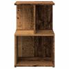 vidaXL κομοδίνο ντουλάπι παλιό ξύλο 35x35x55 cm κατασκευασμένο ξύλο