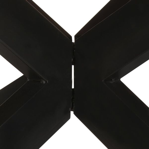 vidaXL Τραπεζαρία Στρογγυλή 175x75 εκ. Ξύλο Ακακίας & Μελί Φινίρισμα