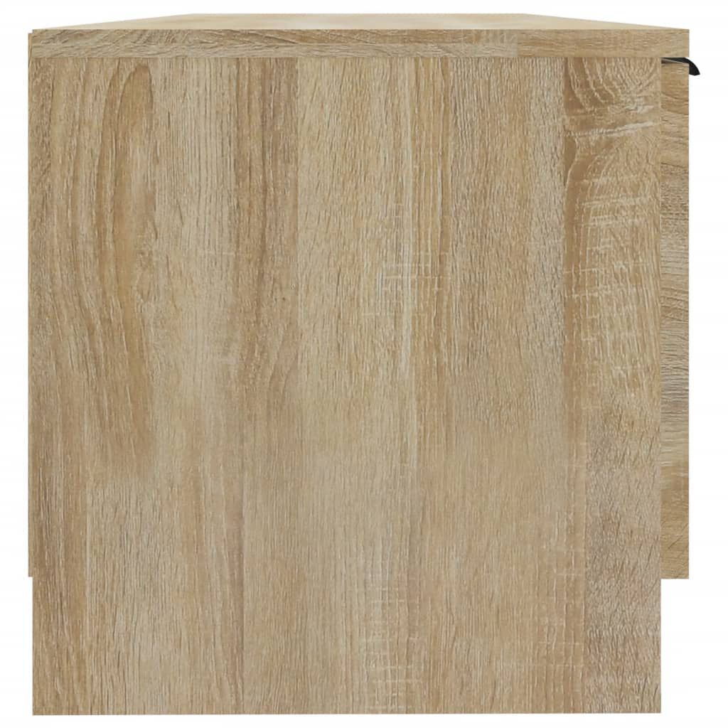 vidaXL Έπιπλο Τηλεόρασης Sonoma Δρυς 102x35x36,5εκ. Επεξεργασμένο Ξύλο