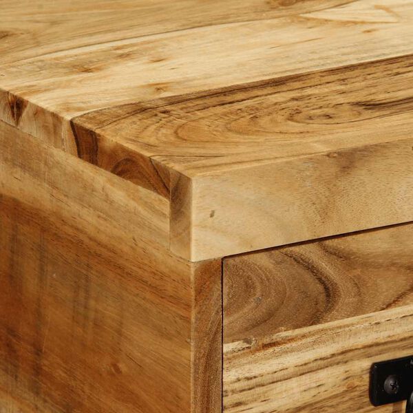 vidaXL Επίτοιχο ντουλάπι τηλεόρασης 60x30x19 cm Μασίφ ξύλο ακακίας