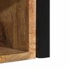 vidaXL Κομοδίνο 40x35x40 cm Στερεό ακατέργαστο ξύλο Mango