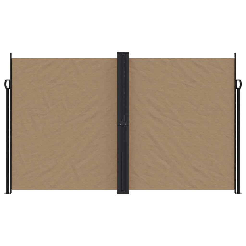 vidaXL Σκίαστρο Πλαϊνό Συρόμενο Taupe 200 x 600 εκ.