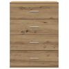 vidaXL &Pi;&lambda;&alpha;ϊ&nu;ό &gamma;&rho;&alpha;&phi;&epsilon;ί&omicron; Artisan Oak 60 x 39 x 80 &epsilon;&kappa; &Epsilon;&pi;&epsilon;&xi;&epsilon;&rho;&gamma;&alpha;&sigma;&mu;έ&nu;&omicron; &xi;ύ&lambda;&omicron;