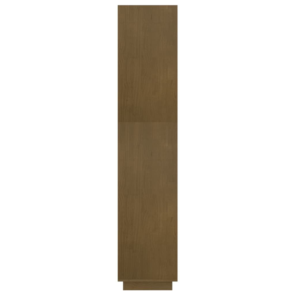 vidaXL Βιβλιοθήκη/Διαχωριστικό Χώρου Μελί 80x35x167 εκ. Μασίφ Πεύκο