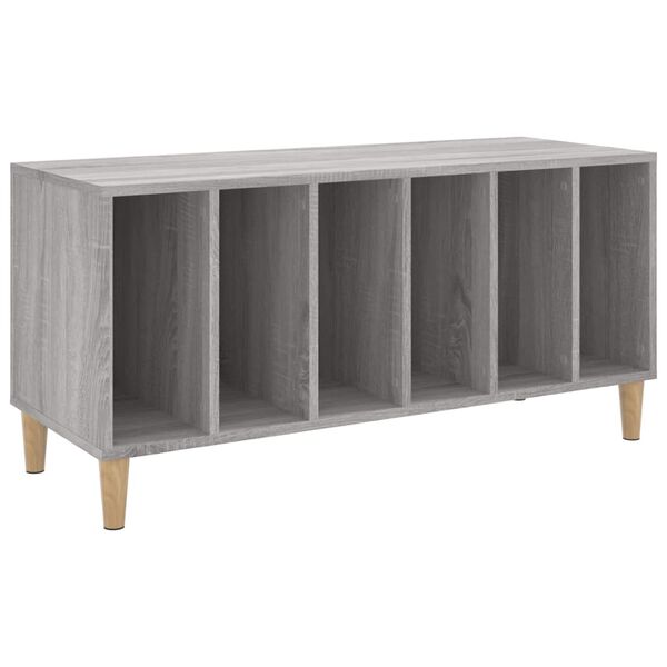 vidaXL Έπιπλο Δίσκων Γκρι Sonoma 100x38x48 εκ. από Επεξεργασμένο Ξύλο