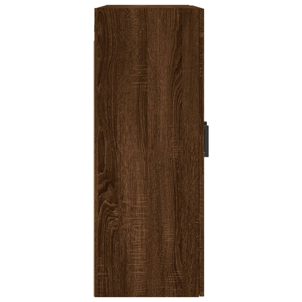 vidaXL Ντουλάπι Τοίχου Καφέ Δρυς 69,5 x 34 x 90 εκ.