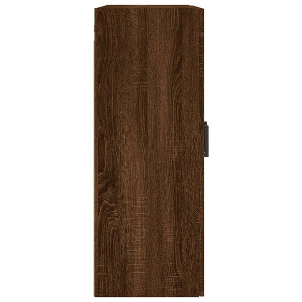 vidaXL Ντουλάπι Τοίχου Καφέ Δρυς 69,5 x 34 x 90 εκ.