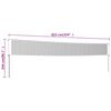 vidaXL Δίχτυ Βόλεϊ Κίτρινο και Μαύρο 823x244 εκ. Ύφασμα Πολυαιθυλενίου