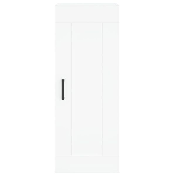 vidaXL Ντουλάπι Λευκό 34,5 x 34 x 180 εκ. από Επεξεργασμένο Ξύλο