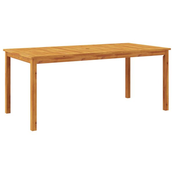 vidaXL Τραπεζαρία Κήπου 180 x 90 x 75 εκ. από Μασίφ Ξύλο Ακακίας