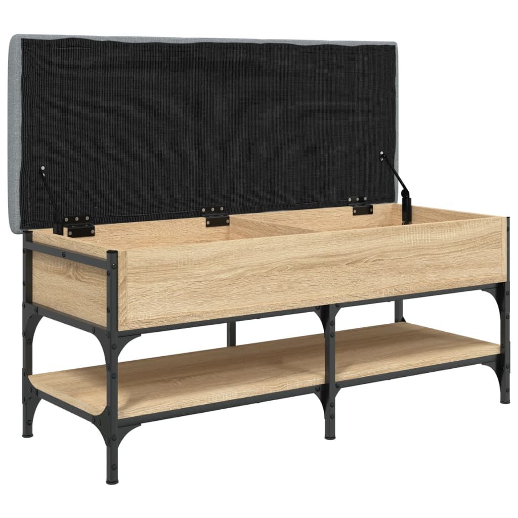 vidaXL Παπουτσοθήκη Sonoma Δρυς 102x42x45 εκ. από Επεξεργασμένο Ξύλο