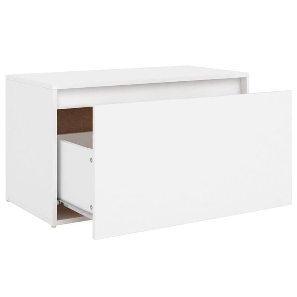 vidaXL Έπιπλο Χολ / Εισόδου Λευκό 80 x 40 x 45 εκ. από Επεξ. Ξύλο