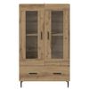 vidaXL Highboard Artisan Oak 69,5 x 31 x 115 &epsilon;&kappa;. &Epsilon;&pi;&epsilon;&xi;&epsilon;&rho;&gamma;&alpha;&sigma;&mu;έ&nu;&omicron; &xi;ύ&lambda;&omicron;
