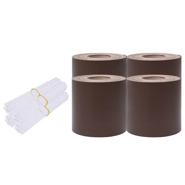 vidaXL &Pi;&epsilon;&rho;&iota;&phi;&rho;ά&xi;&epsilon;&iota;&sigmaf; &Pi;&rho;&omicron;&sigma;&tau;&alpha;&tau;&epsilon;&upsilon;&tau;&iota;&kappa;έ&sigmaf; 4 &tau;&epsilon;&mu;. &Kappa;&alpha;&phi;έ 35 x 0,19 &mu;. &alpha;&pi;ό PVC