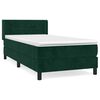 vidaXL &Kappa;&rho;&epsilon;&beta;ά&tau;&iota; Boxspring &mu;&epsilon; &Sigma;&tau;&rho;ώ&mu;&alpha; &Sigma;&kappa;&omicron;ύ&rho;&omicron; &Pi;&rho;ά&sigma;&iota;&nu;&omicron; 90x190 &epsilon;&kappa;. &Beta;&epsilon;&lambda;&omicron;ύ&delta;&iota;&nu;&omicron;
