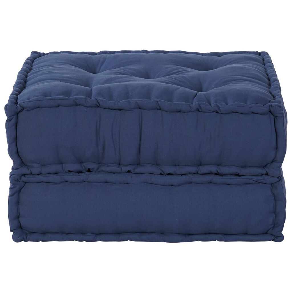 vidaXL Modular Πουφ Ινδigo 70x70x36 Υφάσμα