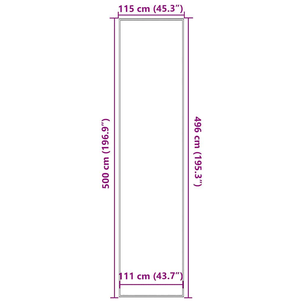 vidaXL Πατάκι Εισόδου Μπλε 115 x 500 εκ.