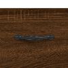 vidaXL Τραπεζάκια Σαλονιού 2 τεμ Brown Oak 50x50x40 εκ Επεξ. Ξύλο