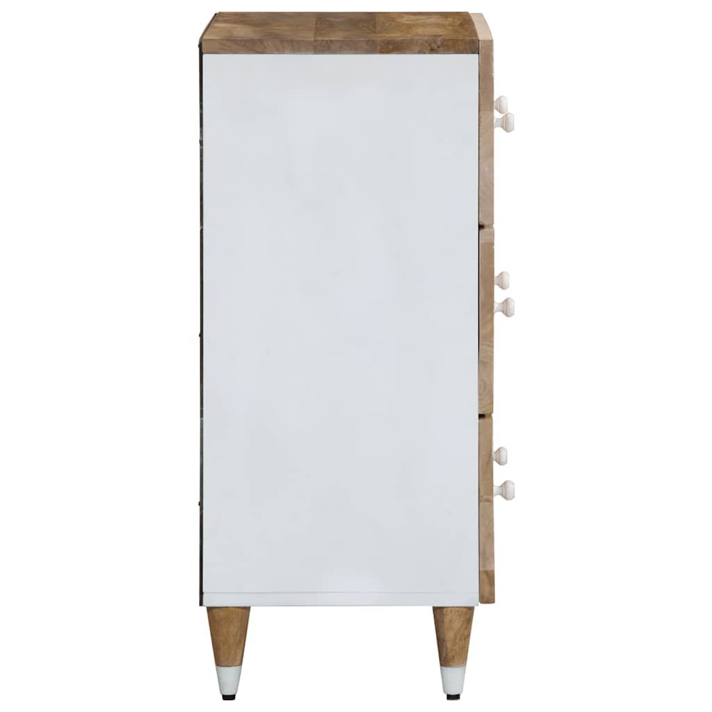 vidaXL Sideboards 2 τεμάχια 60x33,5x75 cm μασίφ ξύλο Mango