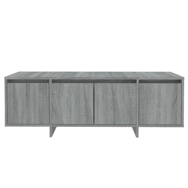 vidaXL Έπιπλο Τηλεόρασης Γκρι Sonoma 120x30x40,5 εκ. από Μοριοσανίδα