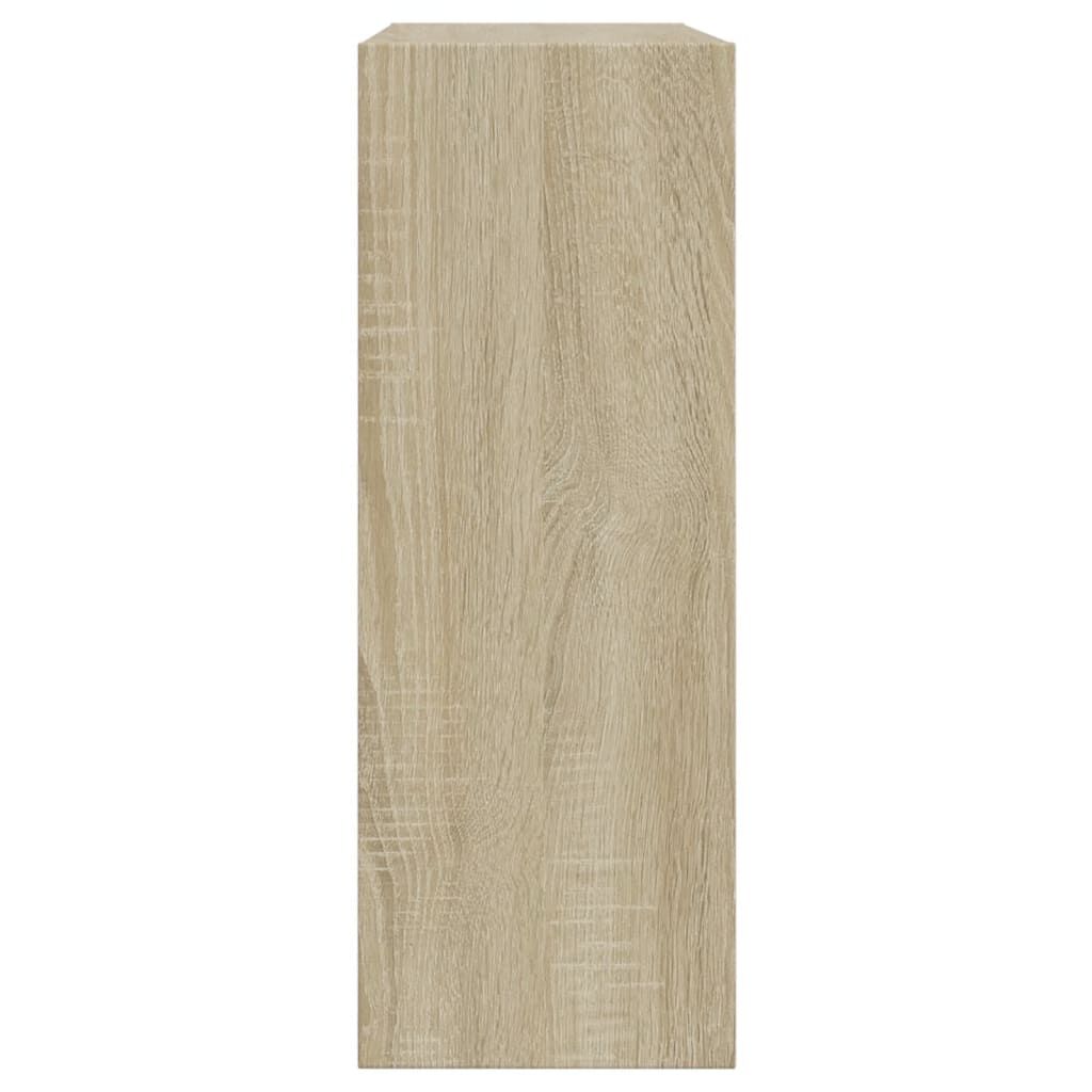 vidaXL Παπουτσοθήκη Sonoma Δρυς 60x21x57 εκ. από Επεξεργασμένο Ξύλο