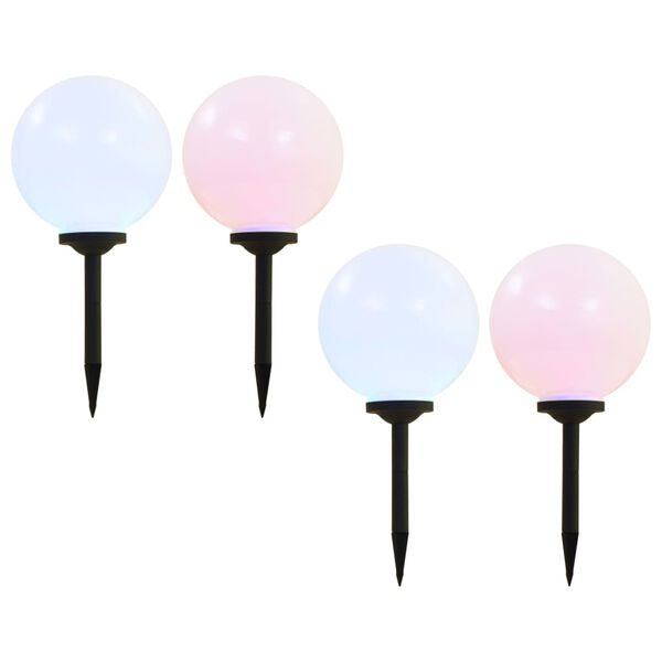 vidaXL &Phi;&omega;&tau;&iota;&sigma;&tau;&iota;&kappa;ά &Mu;&pi;ά&lambda;&epsilon;&sigmaf; &Epsilon;&xi;&omega;&tau;&epsilon;&rho;&iota;&kappa;&omicron;ύ &Chi;ώ&rho;&omicron;&upsilon; &Eta;&lambda;&iota;&alpha;&kappa;ά 4 &tau;&epsilon;&mu;. LED 30 &epsilon;&kappa;. RGB