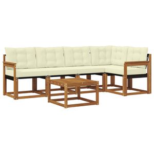 vidaXL &Sigma;&epsilon;&iota;&rho;ά &Kappa;&alpha;&nu;&alpha;&pi;έ &Epsilon;&xi;&omega;&tau;&epsilon;&rho;&iota;&kappa;&omicron;ύ &mu;&epsilon; &mu;&alpha;&xi;&iota;&lambda;ά&rho;&iota; 6 pcs &Phi;&upsilon;&sigma;&iota;&kappa;ό &kappa;&alpha;&iota; &Kappa;&rho;έ&mu;&alpha;