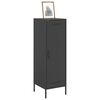 vidaXL Ντουλάπι Μαύρο 36x39x113 εκ. από Ατσάλι