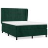 vidaXL &Kappa;&rho;&epsilon;&beta;ά&tau;&iota; Boxspring &mu;&epsilon; &Sigma;&tau;&rho;ώ&mu;&alpha; &Sigma;&kappa;&omicron;ύ&rho;&omicron; &Pi;&rho;ά&sigma;&iota;&nu;&omicron; 140x200&epsilon;&kappa;. &Beta;&epsilon;&lambda;&omicron;ύ&delta;&iota;&nu;&omicron;