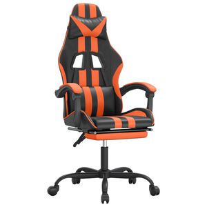 vidaXL &Kappa;&alpha;&rho;έ&kappa;&lambda;&alpha; Gaming &Mu;&alpha;&sigma;ά&zeta; &Upsilon;&pi;&omicron;&pi;ό&delta;&iota;&omicron; &Mu;&alpha;ύ&rho;&omicron;/&Pi;&omicron;&rho;&tau;&omicron;&kappa;&alpha;&lambda;ί &Sigma;&upsilon;&nu;&theta;&epsilon;&tau;&iota;&kappa;ό &Delta;έ&rho;&mu;&alpha;