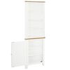 vidaXL Έπιπλο/Ντουλάπι Γωνιακό 59 x 36 x 180 εκ. από Μασίφ Ξύλο Δρυός