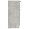 vidaXL Ντουλάπι Γκρι Σκυροδέματος 30x30x70 εκ. Επεξεργασμένο Ξύλο