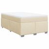 vidaXL &Kappa;&rho;&epsilon;&beta;ά&tau;&iota; Boxspring &mu;&epsilon; &Sigma;&tau;&rho;ώ&mu;&alpha; &Kappa;&rho;&epsilon;&mu; 120x200 &epsilon;&kappa;. &Upsilon;&phi;&alpha;&sigma;&mu;ά&tau;&iota;&nu;&omicron;