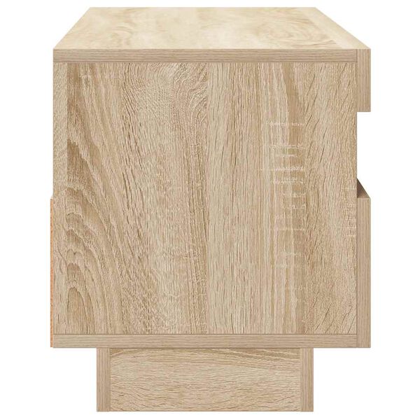 vidaXL Έπιπλο Τηλεόρασης με Φωτισμό LED Sonoma Δρυς 100 x 35 x 40 εκ.