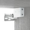 vidaXL Ντουλάπι Τοίχου Γκρι Sonoma 80x35x36,5 εκ. Επεξεργασμένο Ξύλο