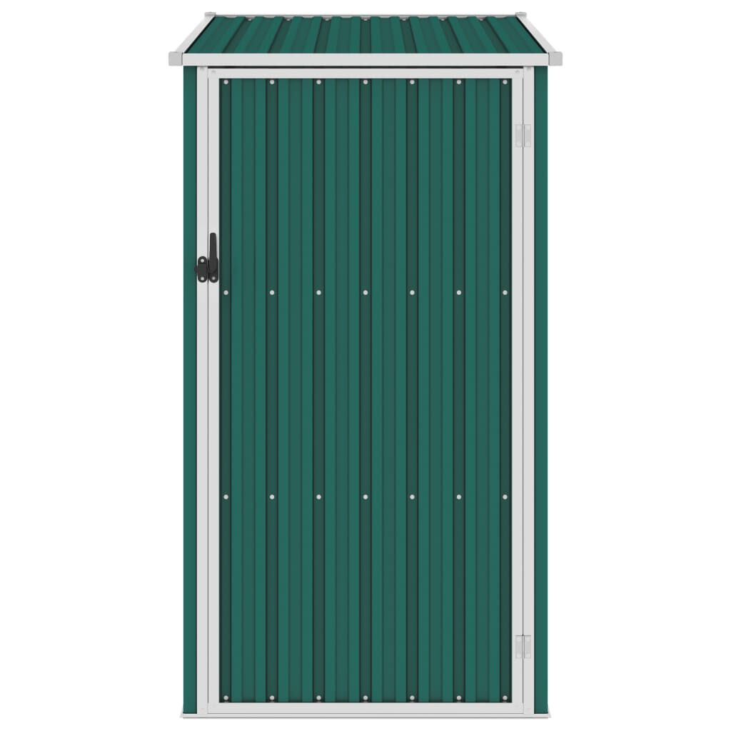 vidaXL Αποθήκη Κήπου Πράσινη 87 x 98 x 159 εκ. από Γαλβανισμένο Ατσάλι
