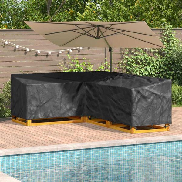 vidaXL Κάλυμμα επίπλων εξωτερικού χώρου 260 x 210 x 80 cm