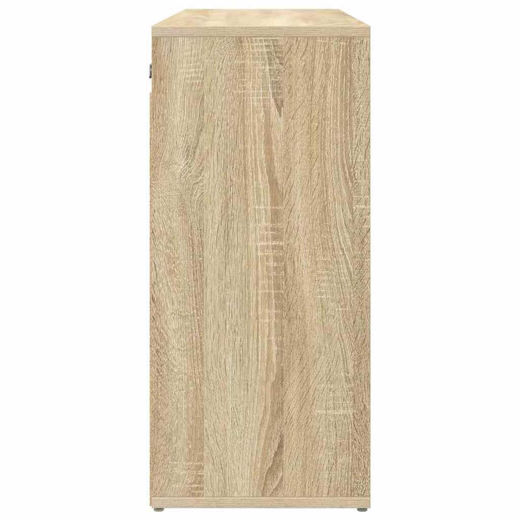 vidaXL Ντουλάπα Παπουτσιών με ράφι Sonoma Δρυς 77.5 x 30 x 67 εκ.