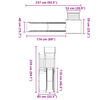 vidaXL Παιδική Χαρά Εξωτερικού Χώρου από Εμποτισμένο Ξύλο Πεύκου